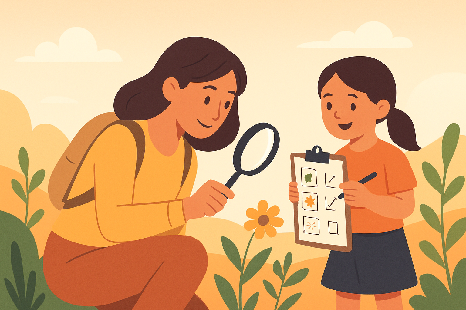 Using Nature-Based Scavenger Hunts to Boost Observation and Inquiry Skills