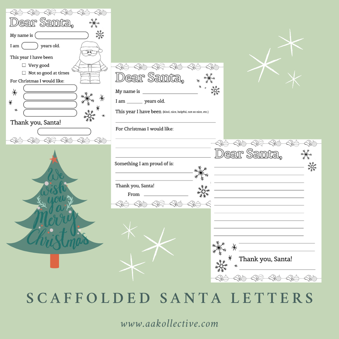 Dear Santa Letter Writing Templates - Christmas Writing Activity preview