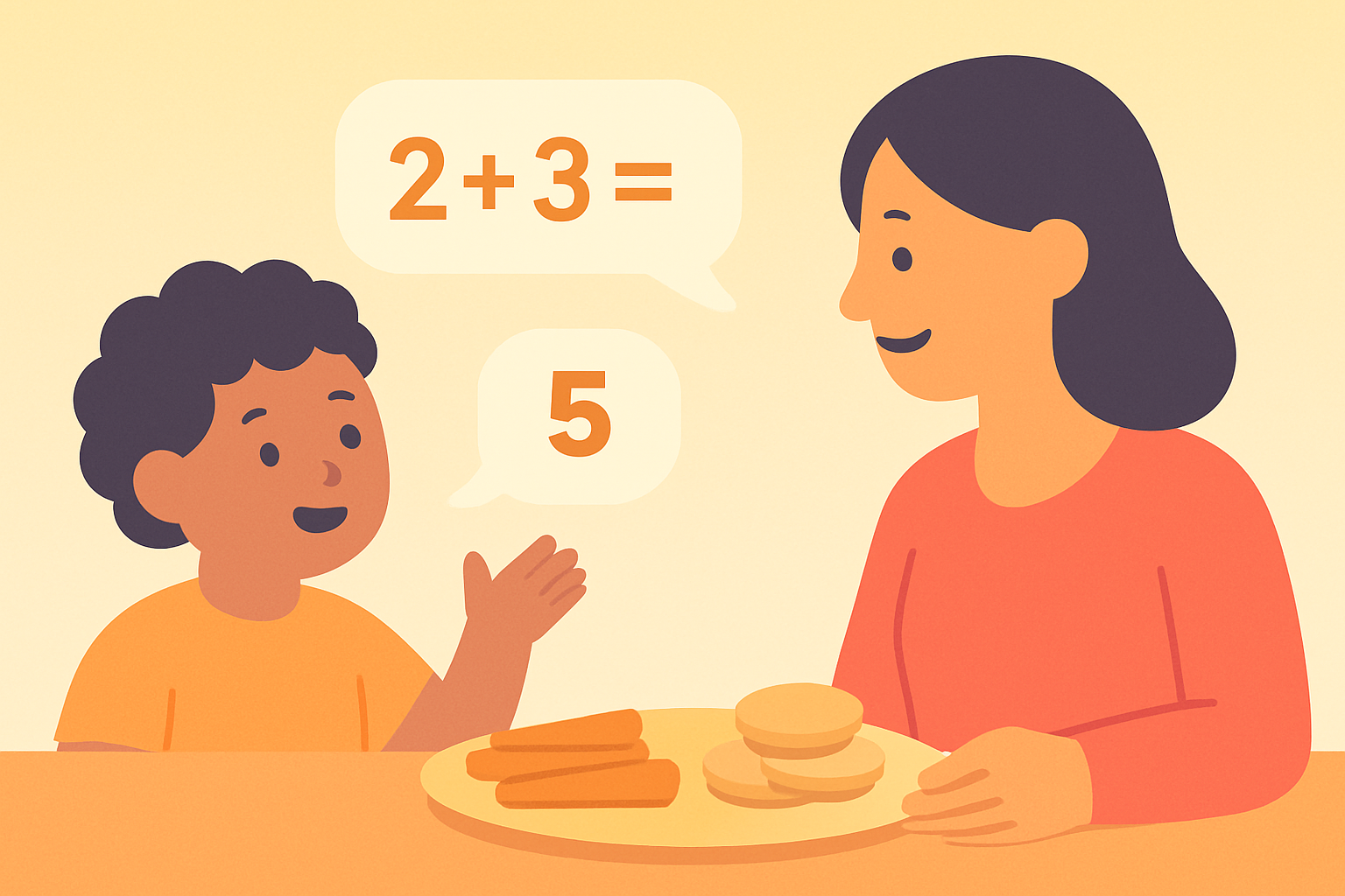 Quick Strategies to Foster Early Math Talk During Snack Time