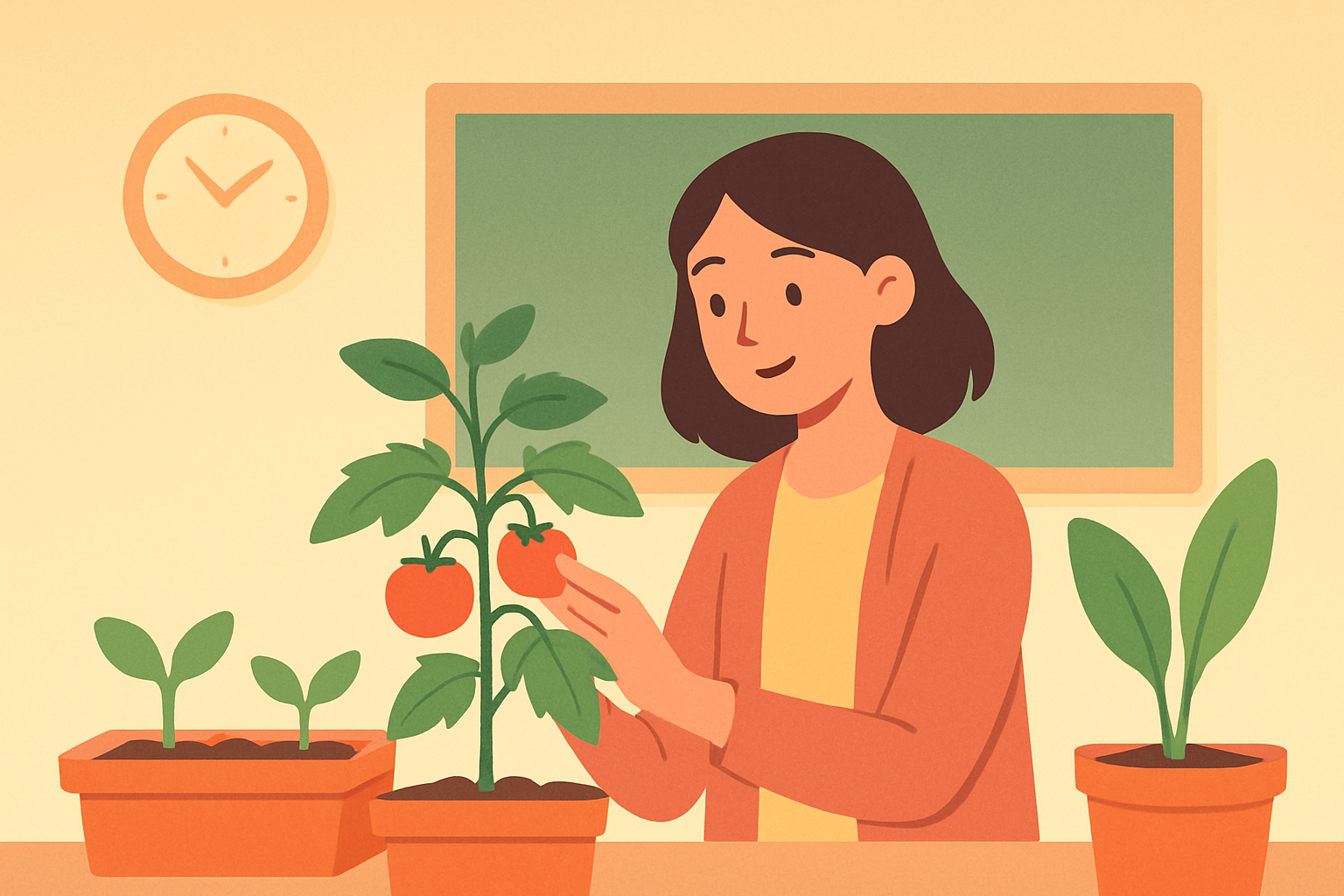 Integrating Environmental Education Through Classroom Gardening Projects