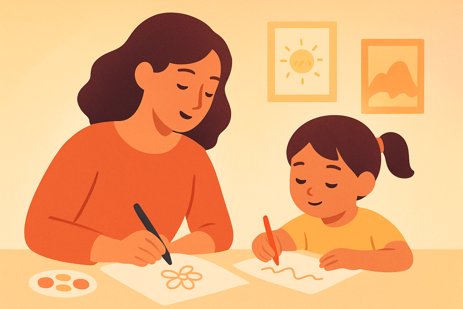 Integrating Mindful Art Activities to Enhance Focus and Creativity in Early Learners