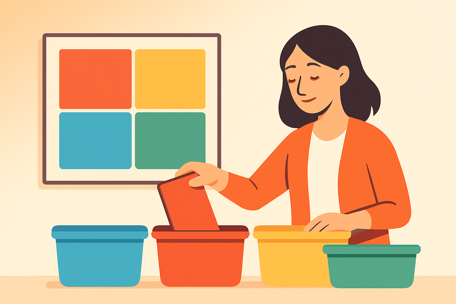 Using Color-Coded Systems to Streamline Classroom Transitions and Reduce Chaos