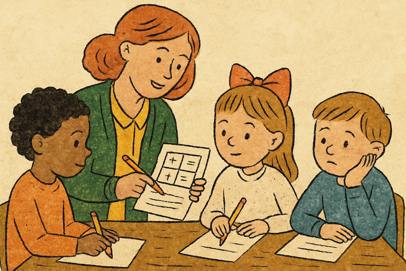 Small-Group Worksheets: Match the Task to the Standard
