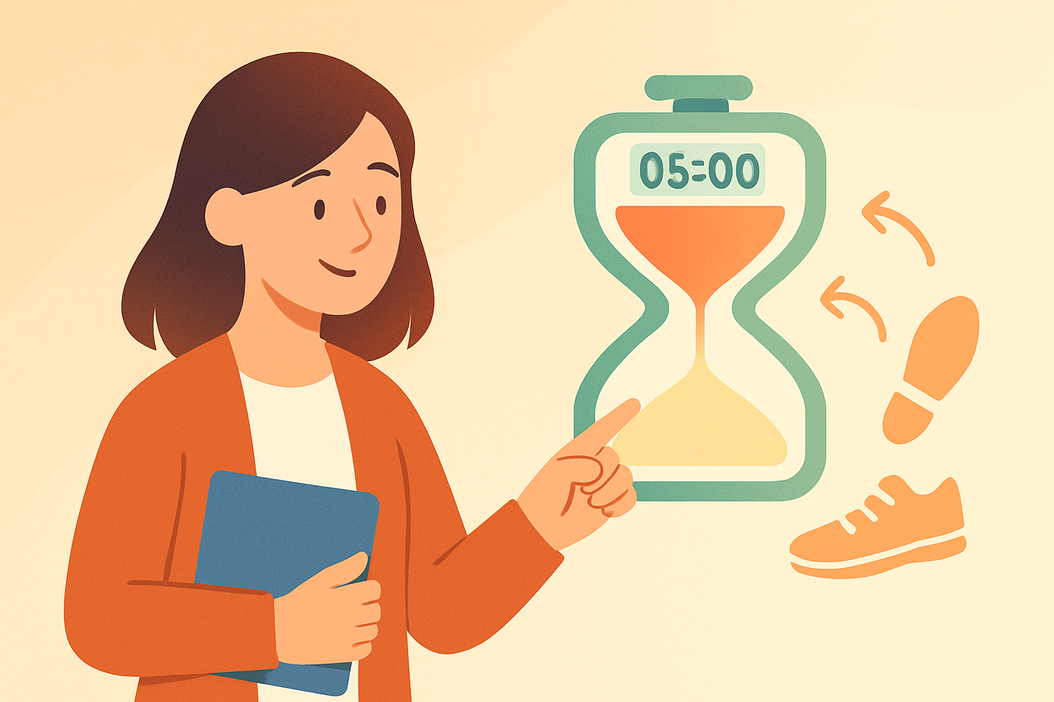 Using Visual Timers and Movement Cues to Support Smooth Transitions in the Classroom