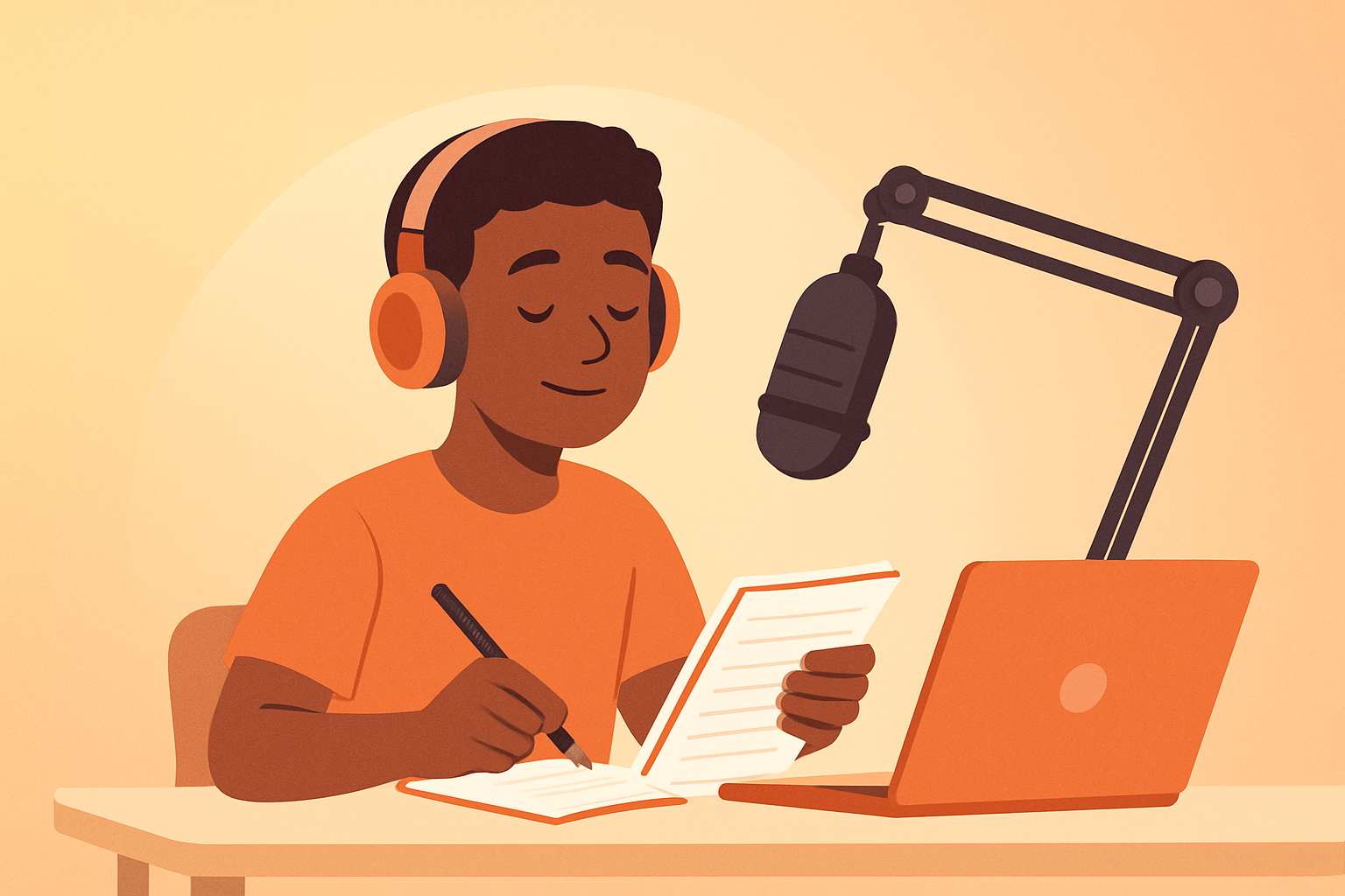 Using Classroom Podcasts to Amplify Student Voice and Literacy Skills