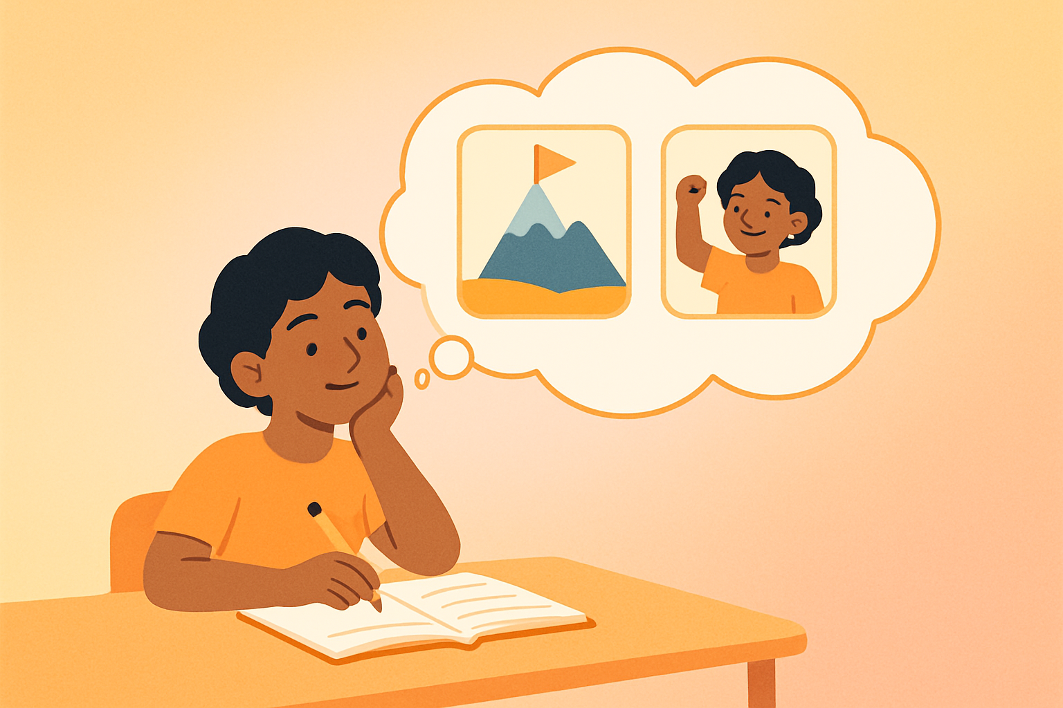 Use Visual Reflection Prompts to Foster Growth Mindset in Young Students