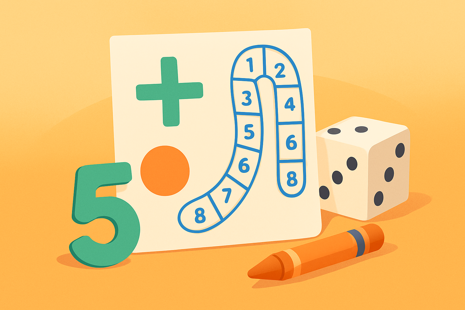 Quick DIY Interactive Math Games Using Everyday Materials