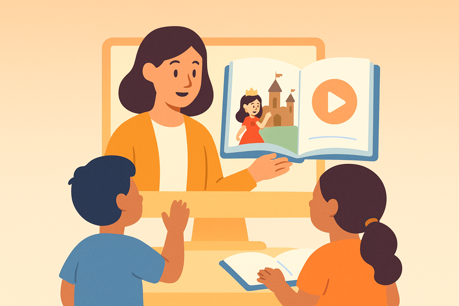 Use Interactive Storytelling Techniques to Enhance Remote Literacy Lessons