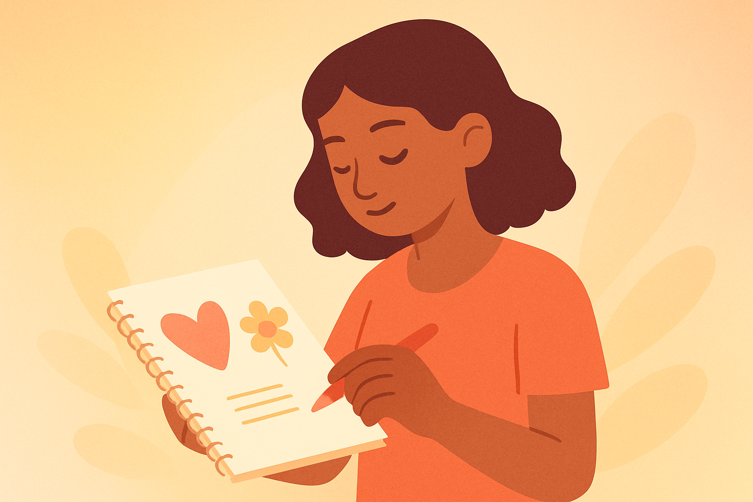 Using Visual Journals to Support Emotional Expression and Writing Skills