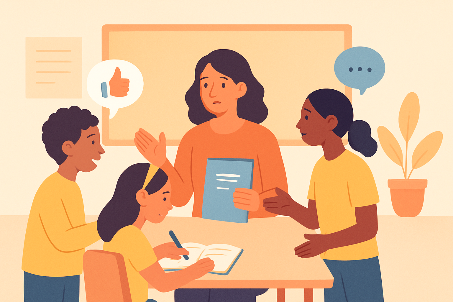 Building a Collaborative Classroom Culture Through Peer Feedback and Reflection