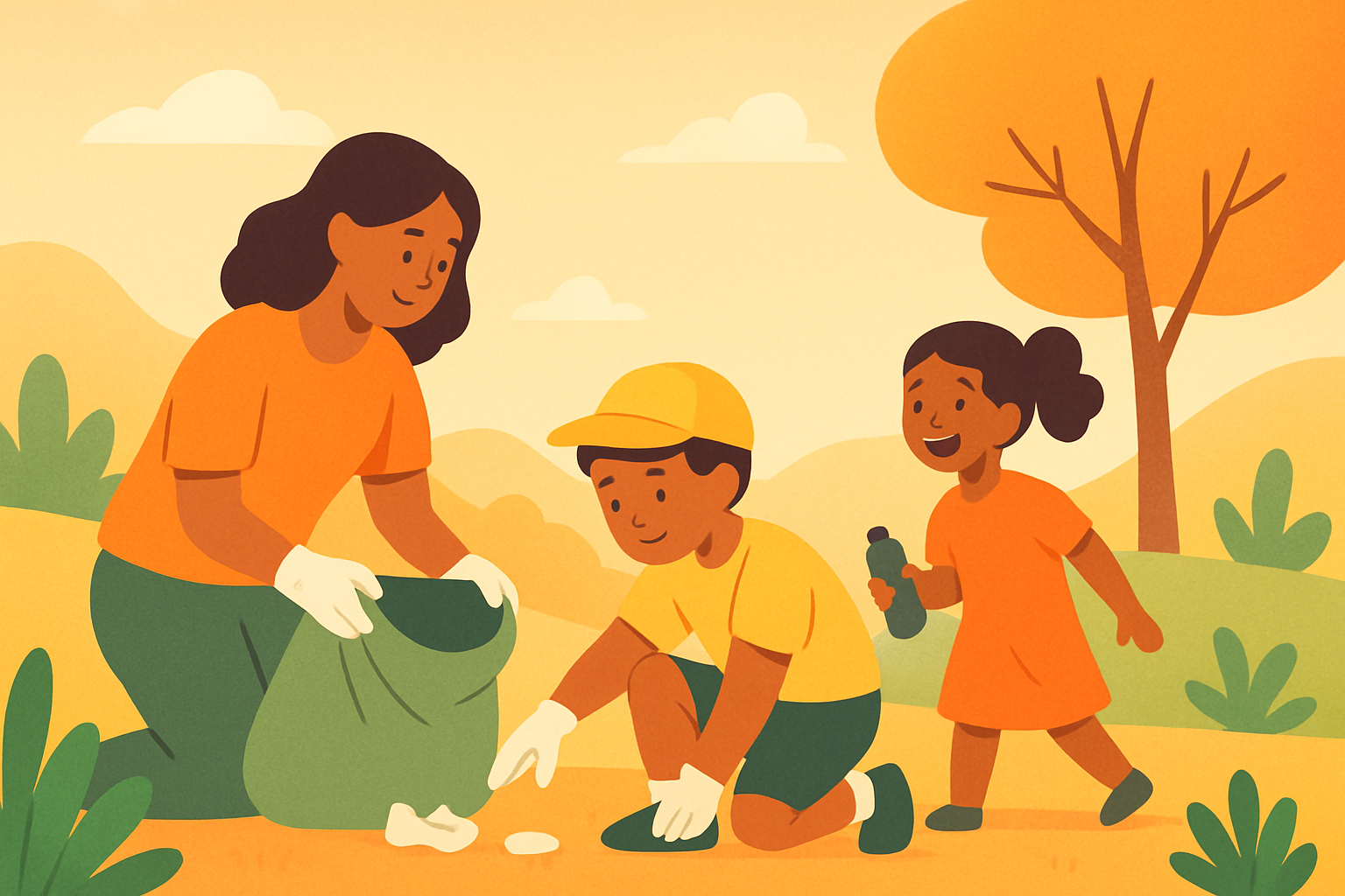 Integrate Simple Environmental Stewardship Activities to Foster Responsibility